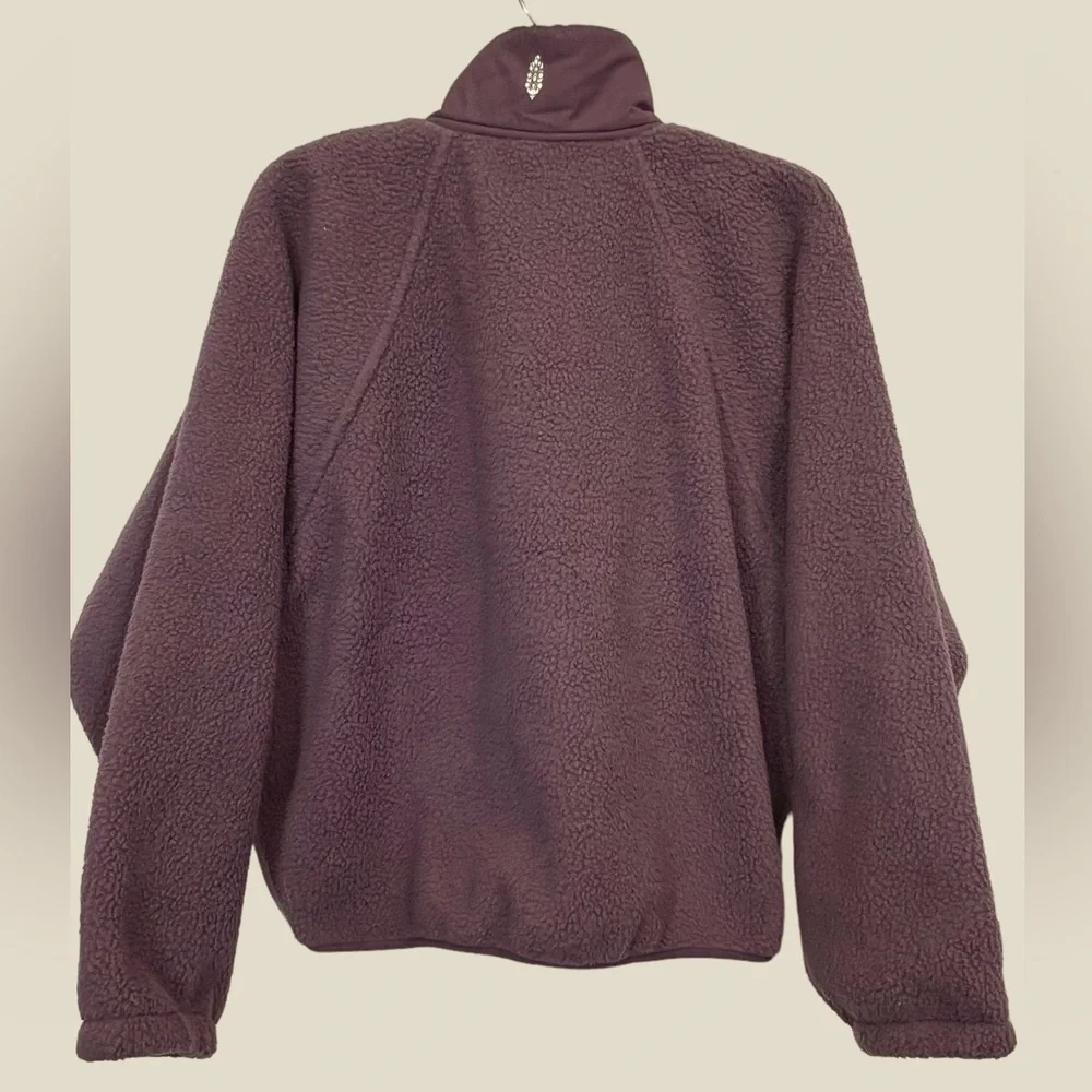 FREE PEOPLE Movement Hit the Slopes Jacket in Purple Size S - Picture 3 of 13